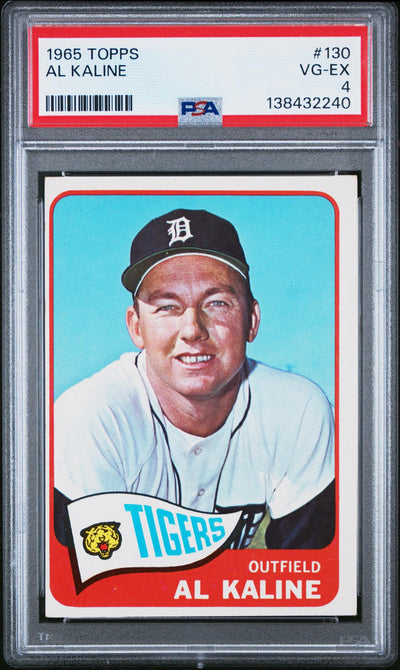 1965 Topps Al Kaline #130 PSA 4