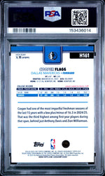 2025 Topps Holiday Purple Glitter Cooper Flagg #H161 /99 PSA 6