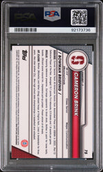 2023 Bowman University Chrome Sapphire Cameron Brink #75 PSA 10