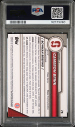 2023 Bowman University Chrome Sapphire Cameron Brink #75 PSA 10