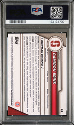 2023 Bowman University Chrome Sapphire Cameron Brink #75 PSA 10