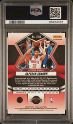 2021 Panini Mosaic Mosaic Prizm Alperen Sengun #218 PSA 10