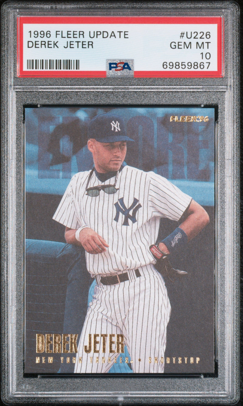 1996 Fleer Update Derek Jeter #U226 PSA 10