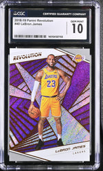 2018 Revolution #40 LeBron James CGC 10