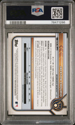 2022 Bowman Chrome Prospect Jackson Chourio #BCP-79 PSA 10