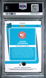 2021 Donruss Optic Red Pulsar Jalen Johnson #181 PSA 9