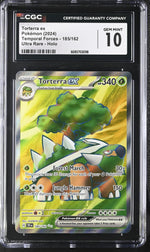2024 #185/162 Torterra ex Temporal Forces CGC 10