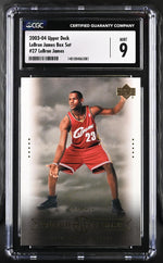 2003 LeBron James Box Set #27 LeBron James CGC 9