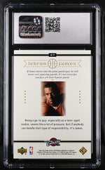 2003 LeBron James Box Set #27 LeBron James CGC 9