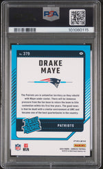 2024 Donruss Optic Rated Rookie Preview Football Emoji Drake Maye #379 PSA 9
