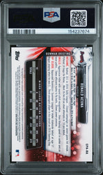 2017 Bowman Chrome Prospect Autograph Ronald Acuna #CPA-RA PSA 9