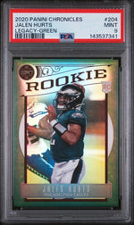2020 Panini Legacy Green Jalen Hurts #204 /49 PSA 9