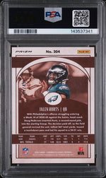 2020 Panini Legacy Green Jalen Hurts #204 /49 PSA 9