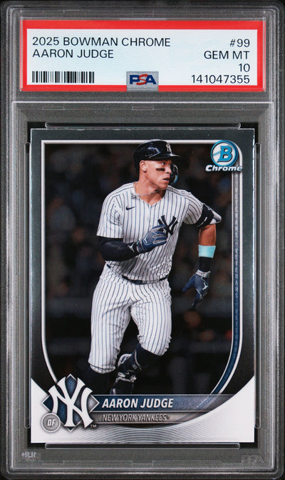 2025 Bowman Chrome Aaron Judge #99 PSA 10