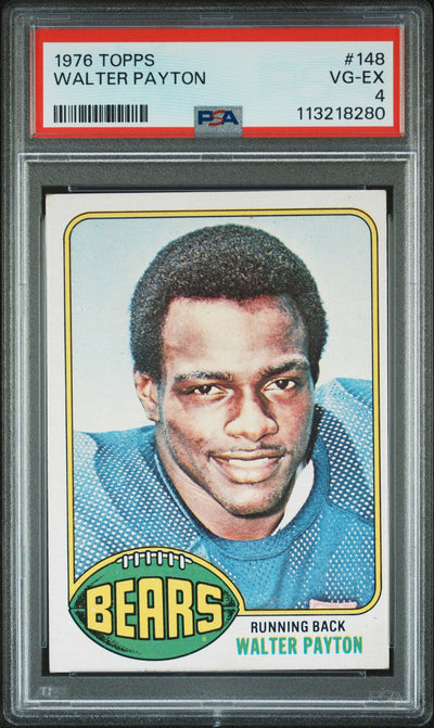 1976 Topps Walter Payton #148 PSA 4