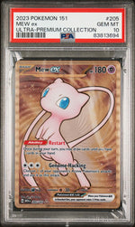 2023 Pokemon Scarlet and Violet 151 Ultra Premium Collection Mew Ex #205 PSA 10