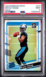 2023 Donruss Optic Rated Rookie Holo Bryce Young #213 PSA 9