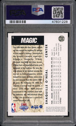 1992 Upper Deck Shaquille O'Neal #1 PSA 9