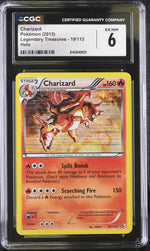 2013 Legendary Treasures #19/113 Charizard CGC 6