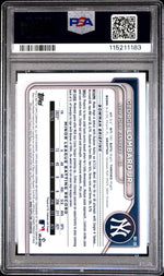 2024 Bowman Draft Chrome-Red Lava George Lombard Jr. #BDC118 /5 PSA 10