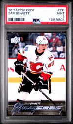 2015 Upper Deck Young Guns Sam Bennett #231 PSA 9