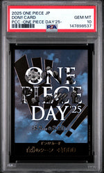 2025 One Piece Promos Japanese One Piece Day Don Card PSA 10