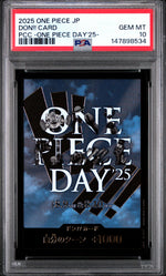 2025 One Piece Promos Japanese One Piece Day Don Card PSA 10
