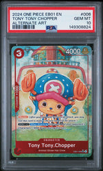 2024 Memorial Collection (Eb01) English (Borderless) Alt Art Tony Tony Chopper #EB01-006 PSA 10