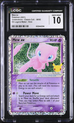 2021 Pokemon #88/92 Mew ex Celebrations - Classic Collection CGC 10