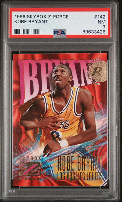 1996 Skybox Zforce Kobe Bryant #142 PSA 7