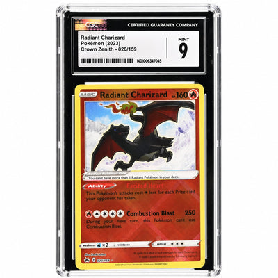 2023 Crown Zenith #020/159 Radiant Charizard CGC 9
