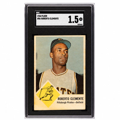 1963 Fleer #56 Roberto Clemente SGC 1.5