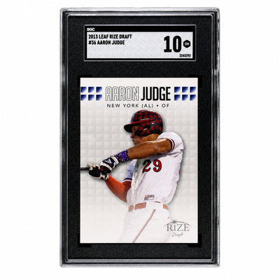 2013 Rize #36 Aaron Judge Draft SGC 10