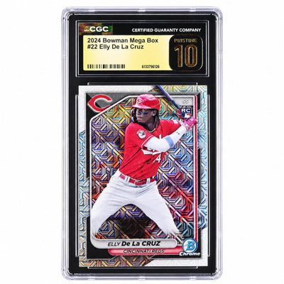 2024 Bowman Chrome #22 Elly De La Cruz Bowman Mega Box CGC 10