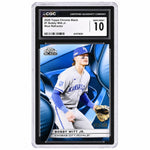 2025 Topps Chrome Black #1 Bobby Witt Jr. Blue Refractor /150 CGC 10