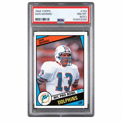 1984 Topps Dan Marino #123 PSA 8
