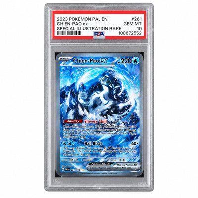 2023 Pokemon Scarlet and Violet Paldea Evolved Special Illustration Rare Chien-Pao Ex #261 PSA 10