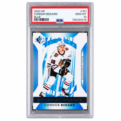 2023 SP Blue Connor Bedard #101 PSA 10
