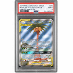 2019 Pokemon Sun and Moon Unified Minds Alolan Exeggutor Gx/Rowlet #215 /236 PSA 9