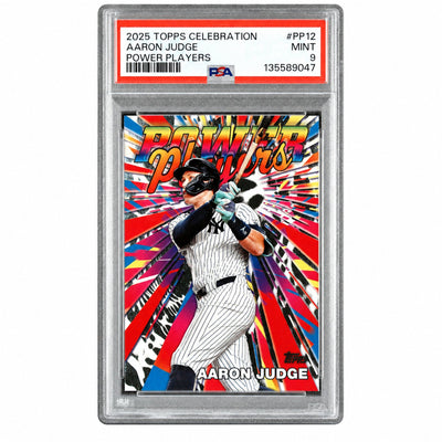 2025 Topps Series 1 Aaron Judge #PP-12 PSA 9