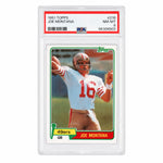1981 Topps Joe Montana #216 PSA 8
