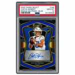 2020 Panini Select Rookie Signature Prizm Blue Justin Herbert #4 /35 PSA 10
