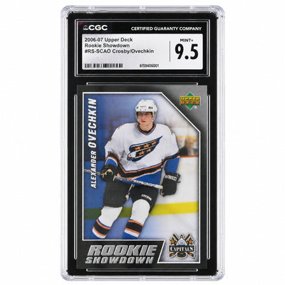 2006 Upper Deck #RS-SCAO Alexander Ovechkin Rookie Showdown CGC 9.5