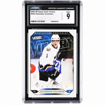 2005 Victory #264 Alexander Ovechkin Rookies CGC 9