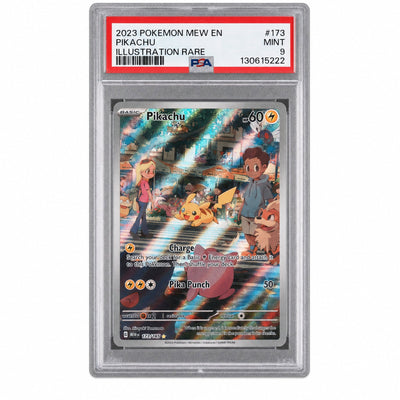2023 Pokemon Scarlet and Violet 151 Illustration Rare Pikachu #173 PSA 9
