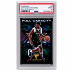 2022 Panini Flux Full Capacity Anthony Edwards #8 PSA 9
