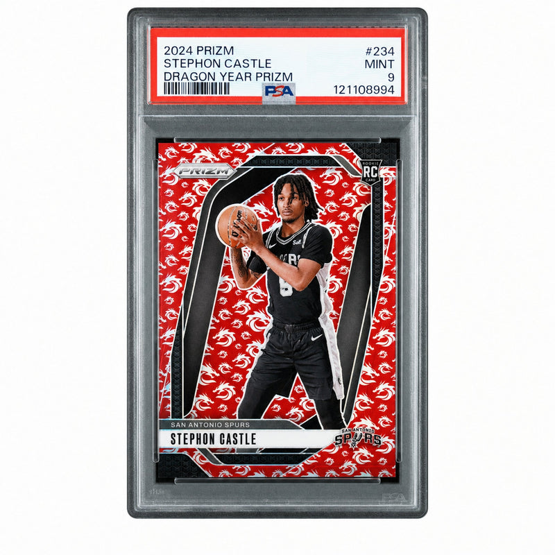 2024 Panini Prizm Dragon Year Prizm Stephon Castle #234 /88 PSA 9