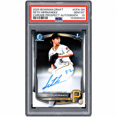 2025 Bowman Draft Seth Hernandez #CPA-SH PSA 10