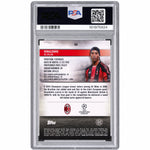 2023 Topps Stadium Club Chrome UEFA Club Competitions Neon Green X-Fractor Ronaldinho #80 PSA 10