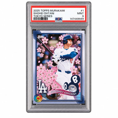 2025 Topps Takashi Murakami MLB World Tour Tokyo Series Shohei Ohtani #1 PSA 9